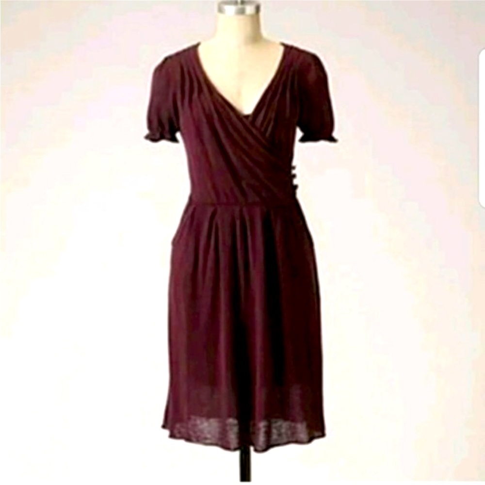 Anthropologie Sideswept Sweater Dress by Moth XS